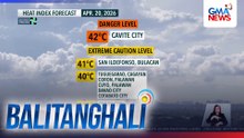 Heat index forecast (April 20, 2026) | Balitanghali