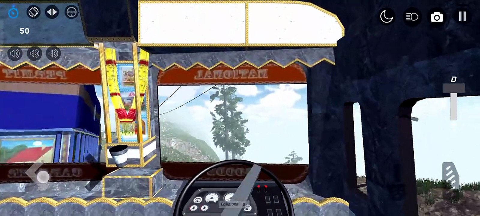 Dump Truck Hino 500 Driving in India - Cement Truck Driver Indonesia Simulator - Android Gameplay