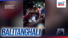 51-anyos na babae, patay matapos mabangga at pumailalim sa multicab van sa Brgy. Pitalo | Balitanghali