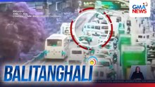 Pulis sa viral video ng banggaan ng PNP coaster at EDSA carousel bus, sinabing kukuha sana siya ng pasahero para sa Libreng Sakay | Balitanghali