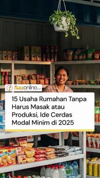 15 Usaha Rumahan Tanpa Harus Masak atau Produksi, Ide Cerdas Modal Minim di 2025