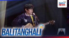 Heath Jornales, ipinakita ang husay sa pagkanta at Filipino martial arts sa kaniyang first fan meet | Balitanghali
