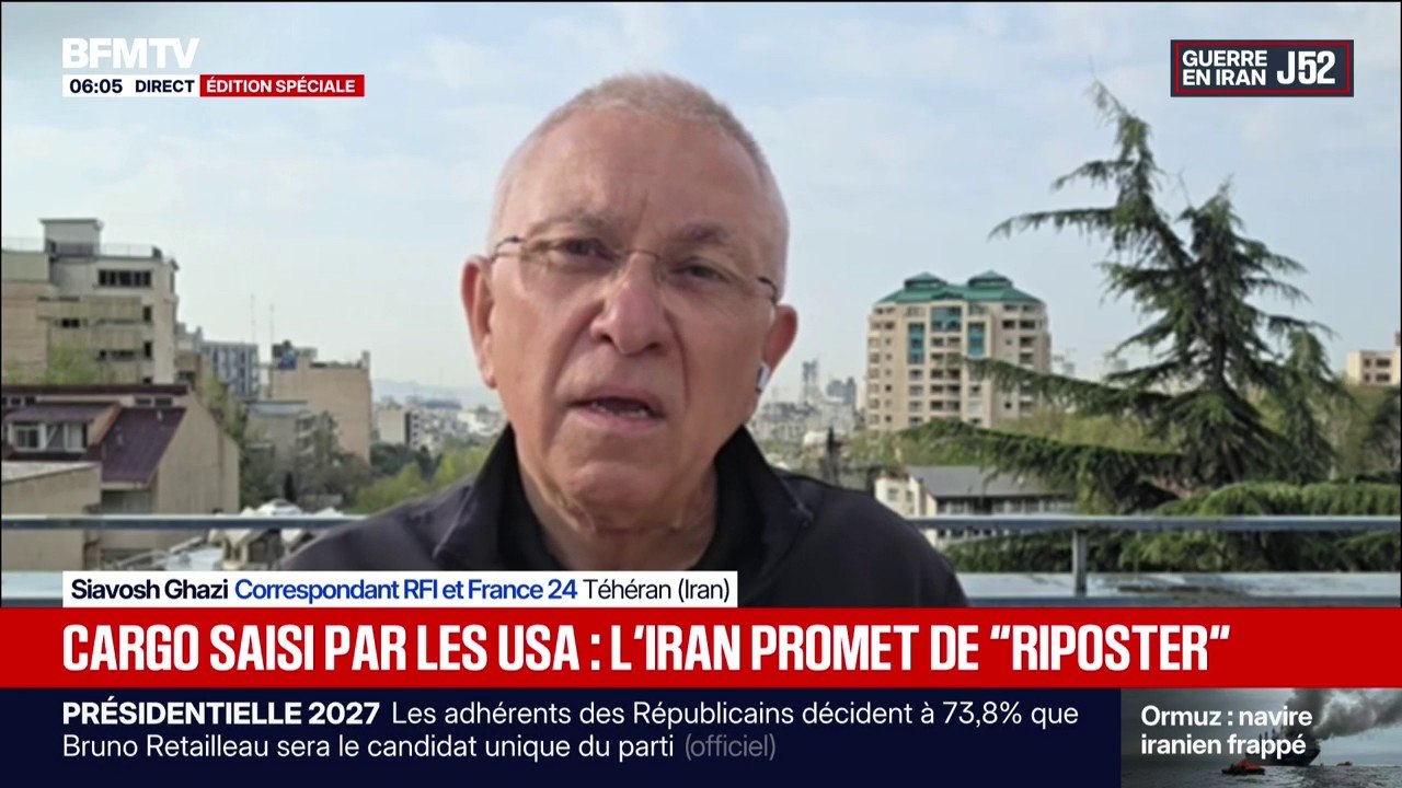 La marine américaine saisit un cargo iranien dans le golfe d'Oman, l'Iran promet de répondre à cet "acte de piraterie"