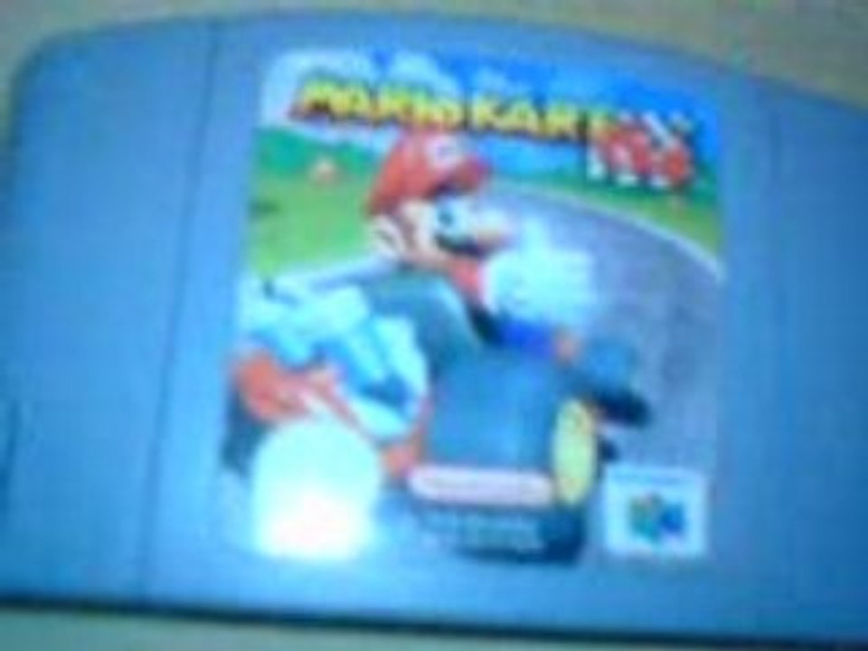 presentation de la n64 et de mes jeux