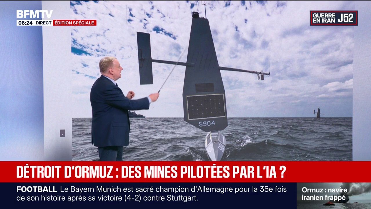 LE BRIEF DU GÉNÉRAL - L'Iran assure avoir posé des mines qui "fonctionnent grâce à l'intelligence artificielle" dans le détroit d'Ormuz