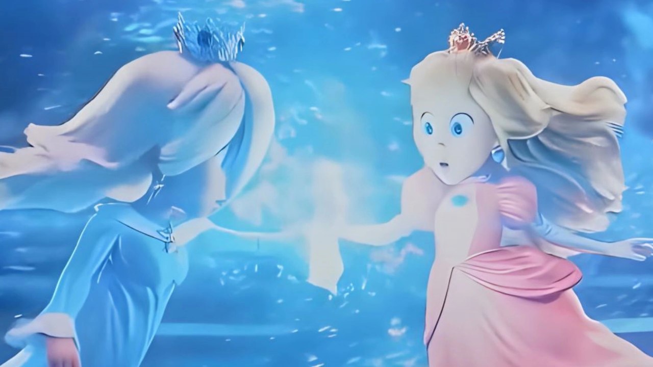 Rosalina and Peach are finally together - Super Mario Galaxy Movie