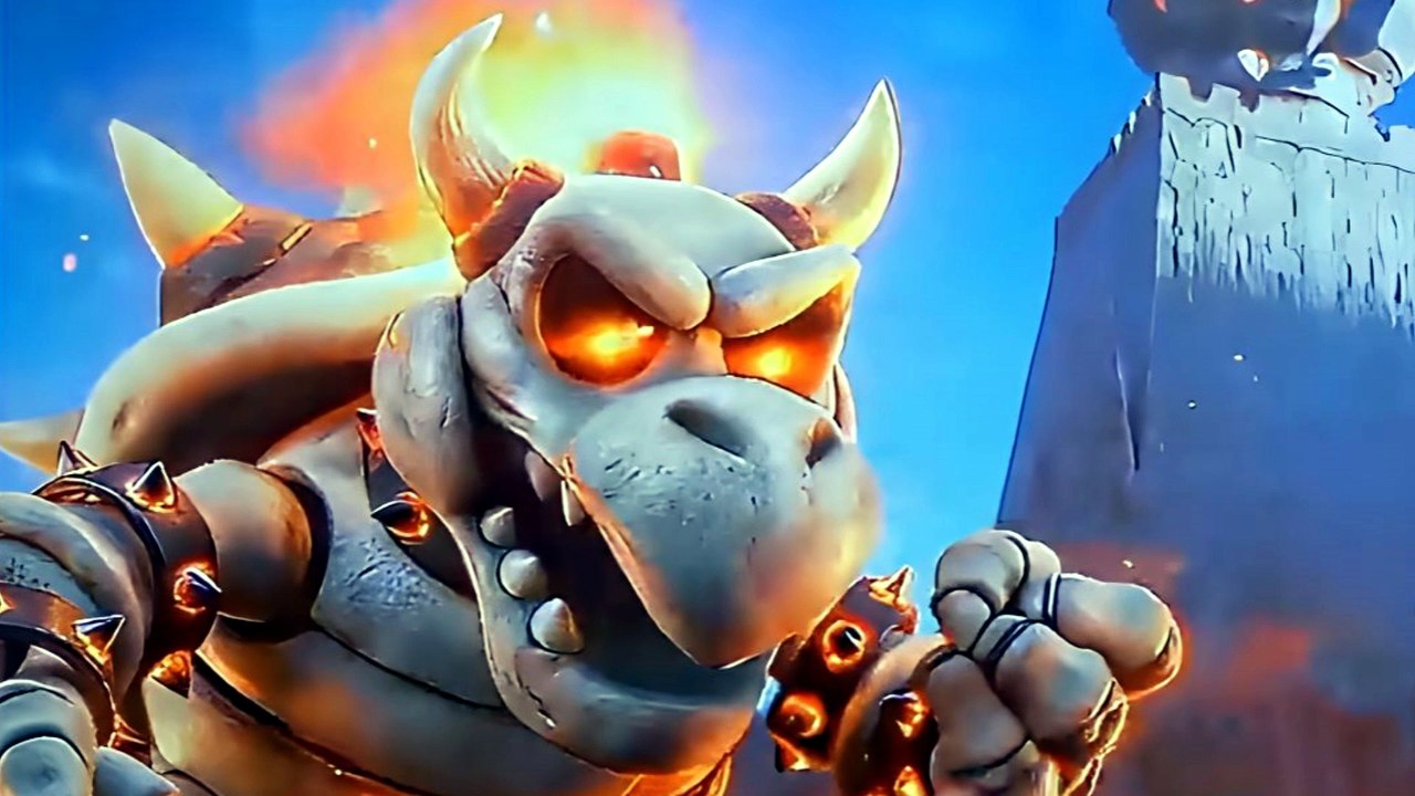 Bowser Came Back as Skeleton Dragon - Super Mario Galaxy Movie