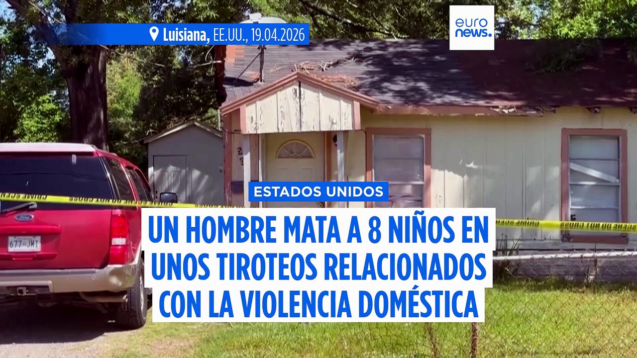 Un hombre mata a sus 7 hijos en Luisiana y dispara a 2 mujeres