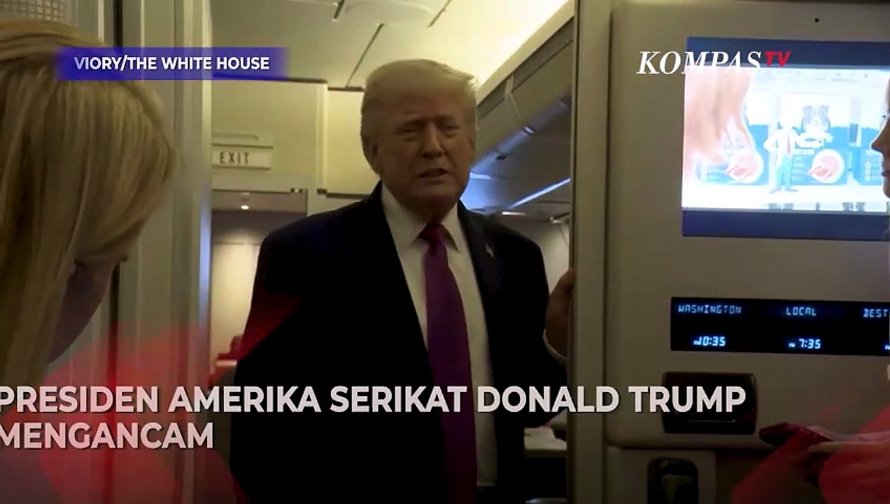 Trump Ancam Hancurkan Infrastruktur Iran Jika Tolak Kesepakatan Damai