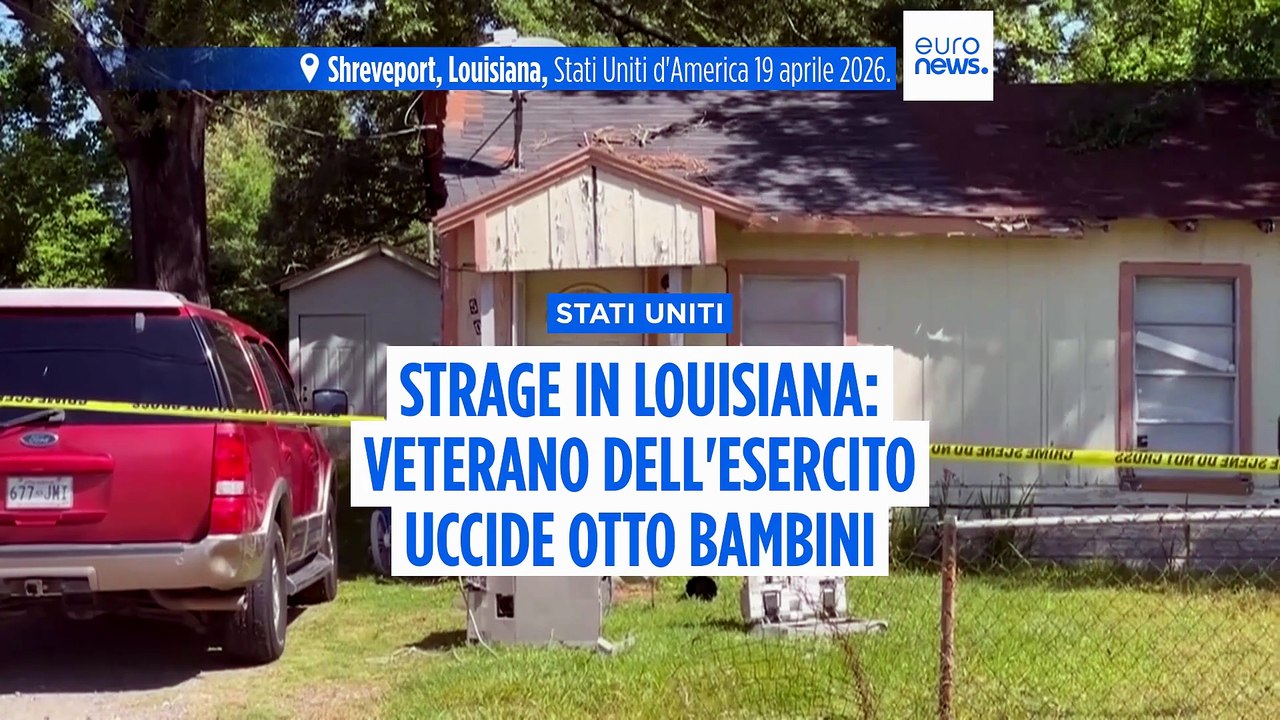 Stati Uniti: braccati anche sul tetto, otto bambini uccisi dal padre nella loro casa