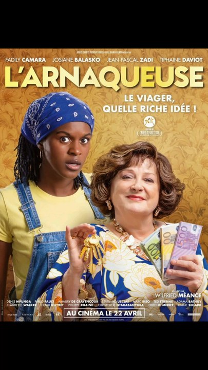 L'ARNAQUEUSE - LE 22 AVRIL 2026 AU CINÉMA