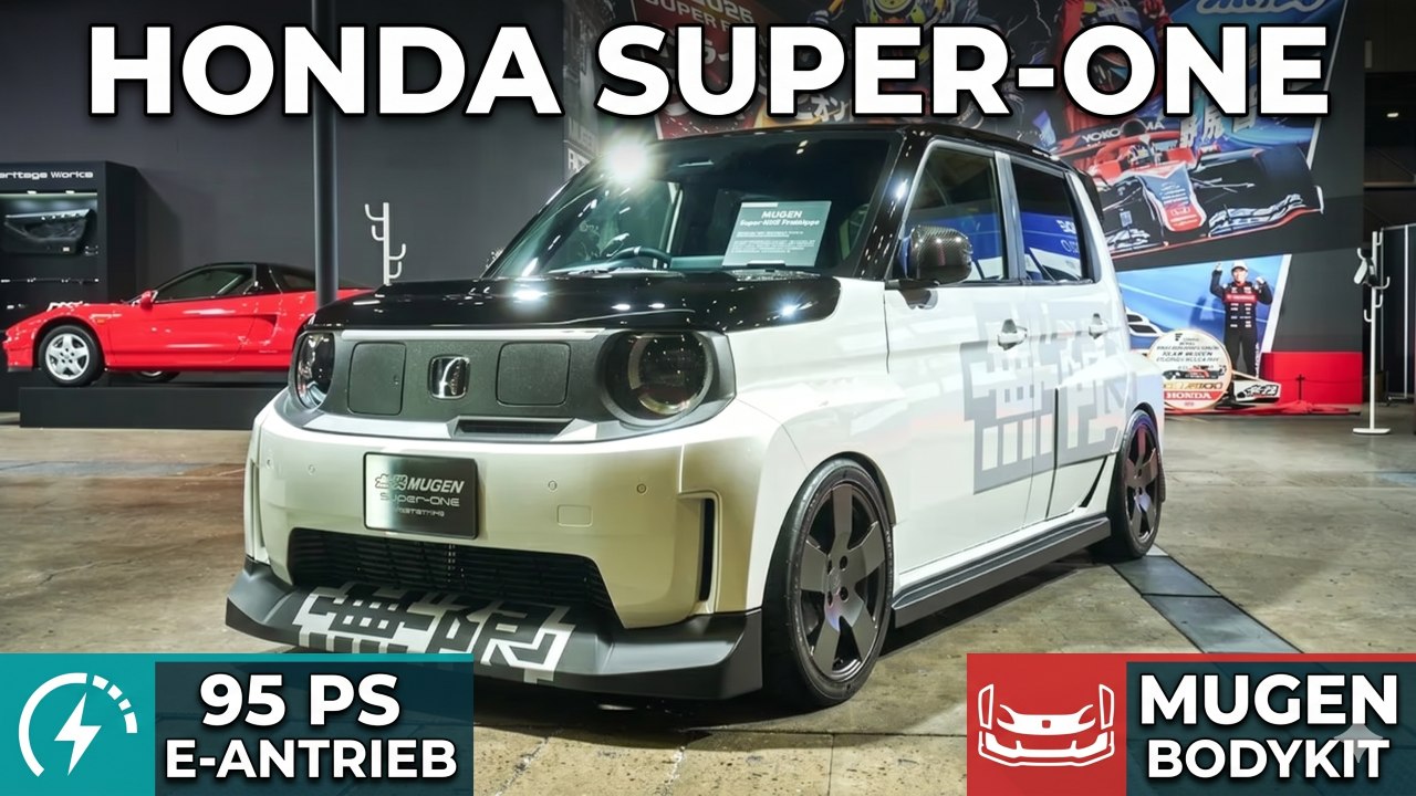 Honda Super-One Mugen Edition mit Recaro Sitzen und Racing-Optik