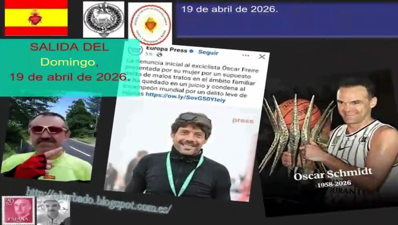 Domingo, 19 de abril de 2026