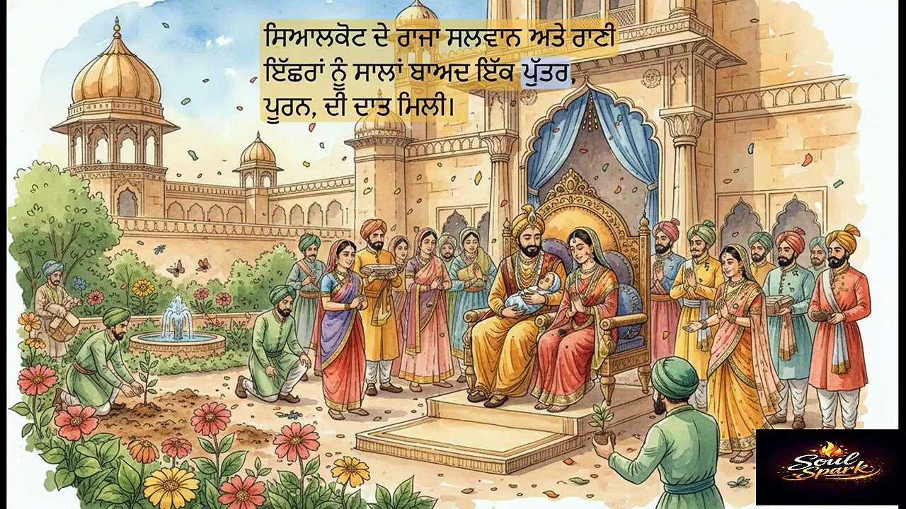 ਪੂਰਨ ਭਗਤ ਦੀ ਕਹਾਣੀ 😢 | Raja Salwan & Loonan Story | Punjabi Lok Katha | True Story