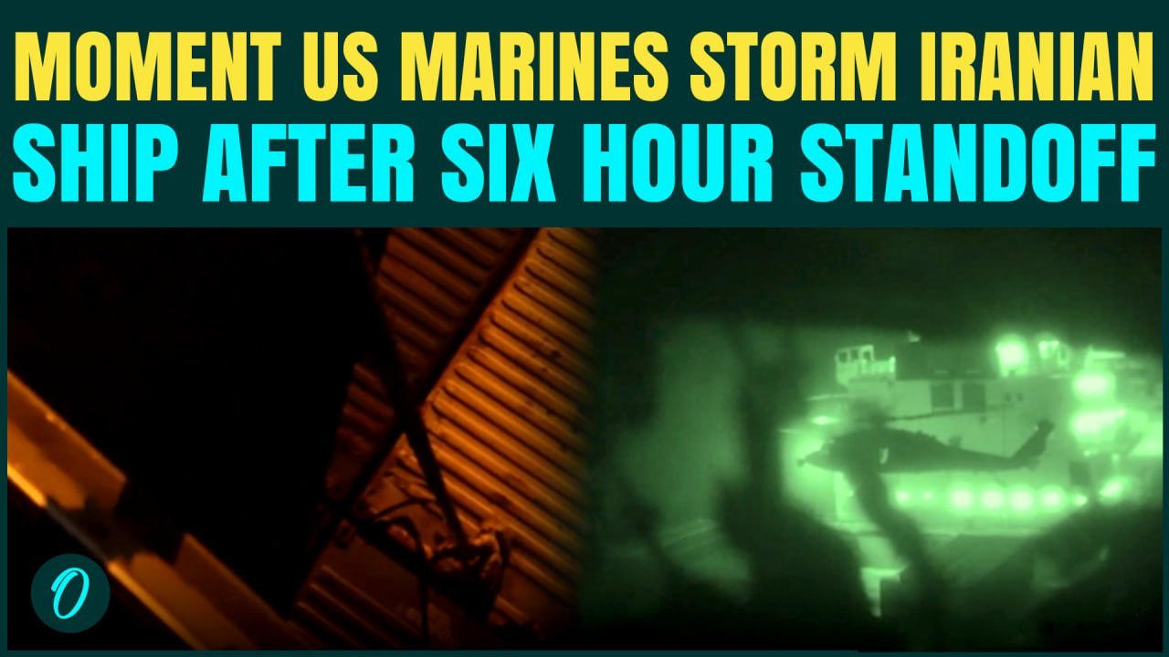 Breaking: U.S. Navy SEIZES Iranian Ship Near Hormuz After 6-Hour Deadlock | CHILLING Visuals