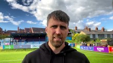 Farnham Town manager Paul Johnson post-Berkhamsted