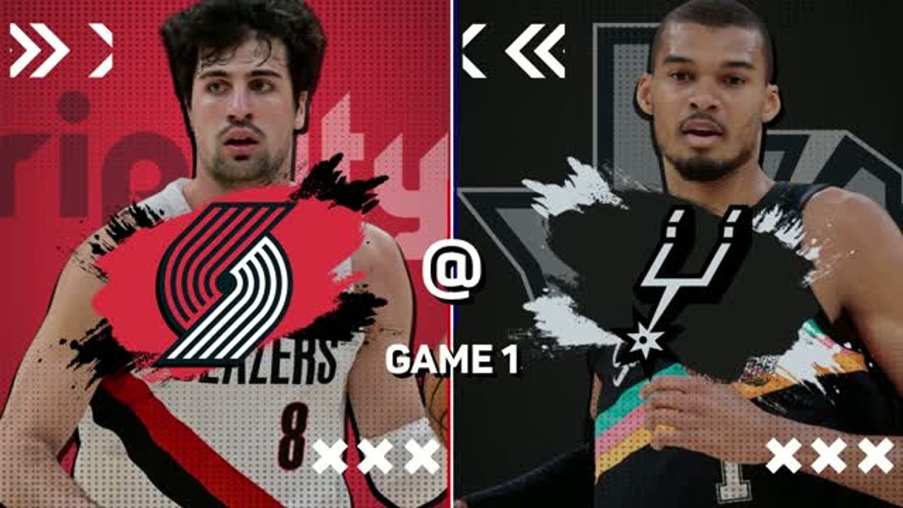 Wembanyama makes Spurs history in Game 1 win over Portland