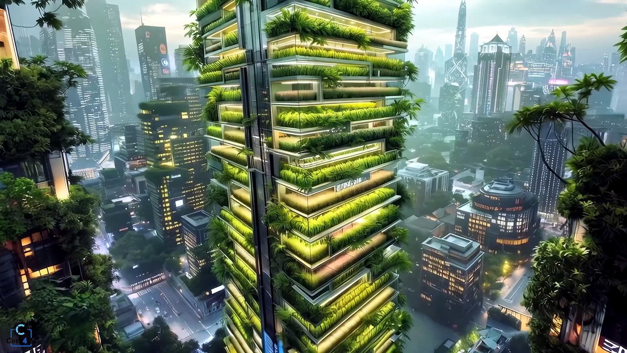 🌿 The New World of Tomorrow – A Future Full of Life and Beauty 🌿