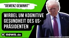 Donald Trump : "Demenz gewinnt" - Wirbel um kognitive Gesundheit des US-Präsidenten