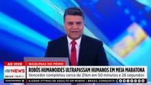 Robôs humanoides ultrapassam humanos em meia maratona de Pequim