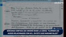 Bárcenas confiesa que ordenó desde la cárcel "eliminar los audios relacionados con M.R., en este caso Mariano Rajoy"