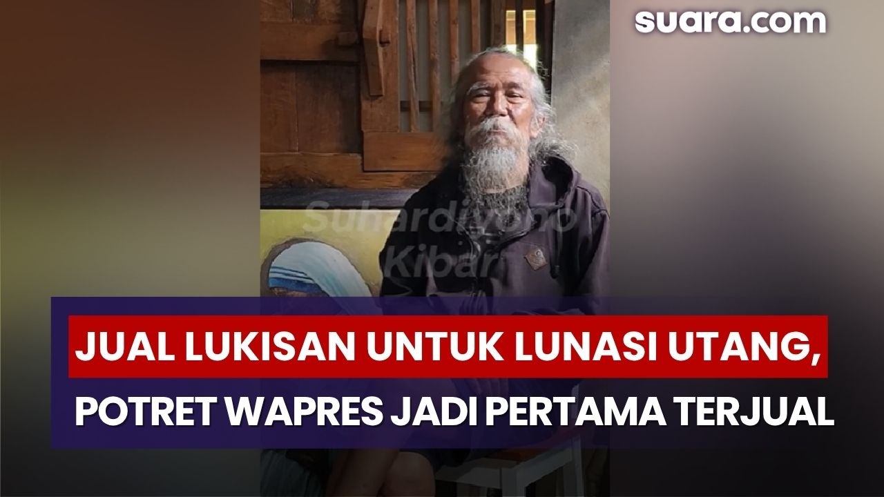 Maestro Kibar Jual Lukisan untuk Lunasi Utang, Potret Wapres Gibran Jadi yang Pertama Terjual