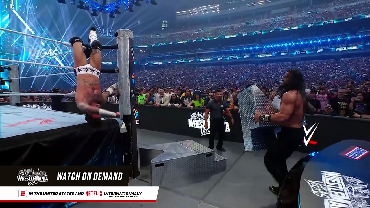 WWE WRESTLEMANIA 2026 ROMAN REIGNS VS CM PUNK FULL MATCH