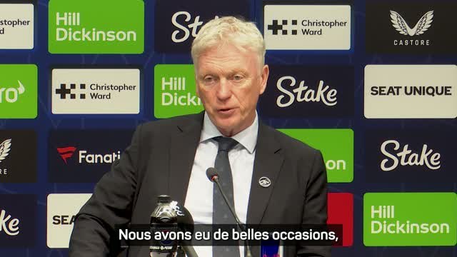 Everton - Moyes : Le football est parfois cruel