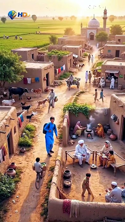 Gaon Ki Pursakoon Zindagi