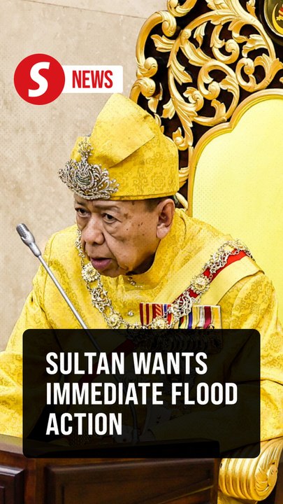 Selangor Ruler chides state govt over unresolved flood woes