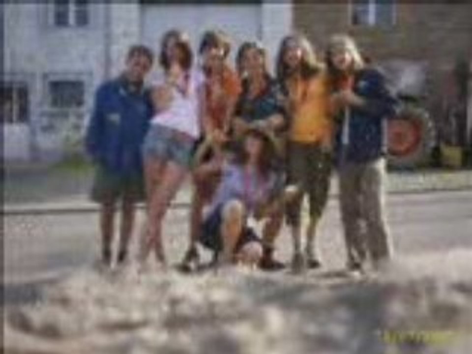 American Boy and Girls Friends.