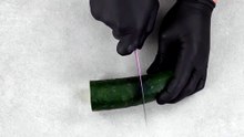 Make a chair with a cucumber!