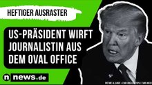 Donald Trump: Heftiger Ausraster - US-Präsident wirft Journalistin aus dem Oval Office