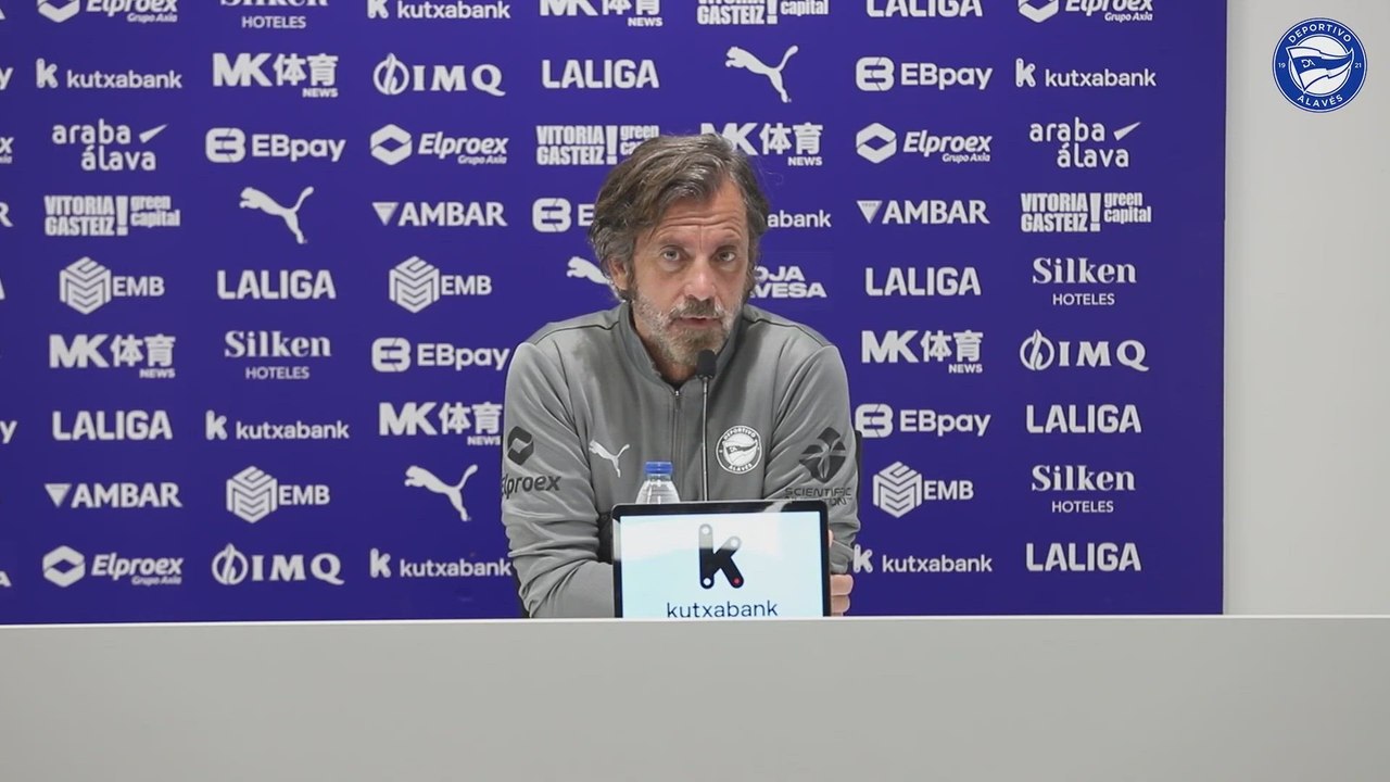 Rueda de prensa completa de Quique Sánchez Flores previa al Real Madrid vs Alavés