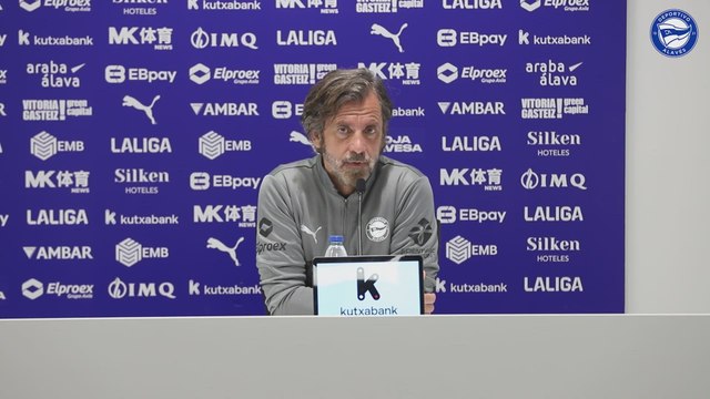 Rueda de prensa completa de Quique Sánchez Flores previa al Real Madrid vs Alavés