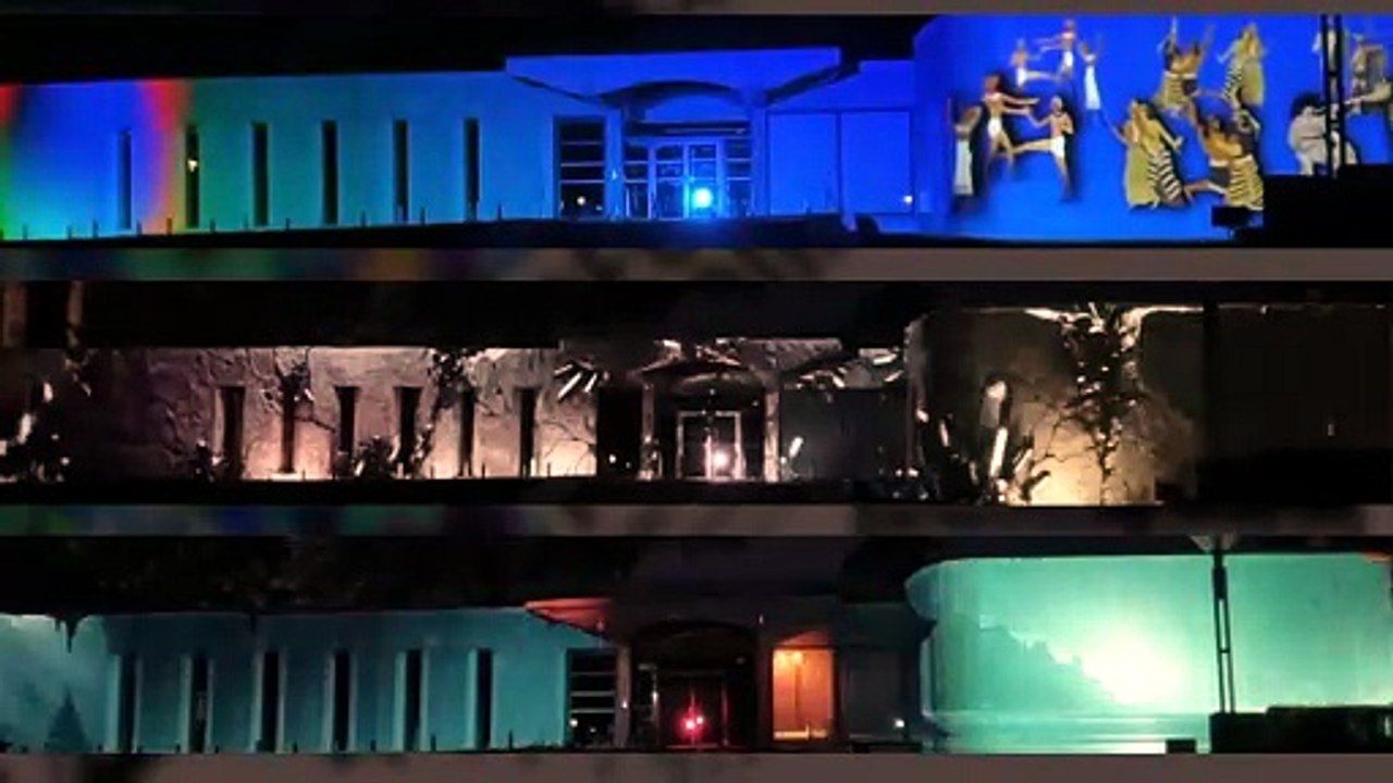 videomapping Quadrilatère Beauvais avril 2026