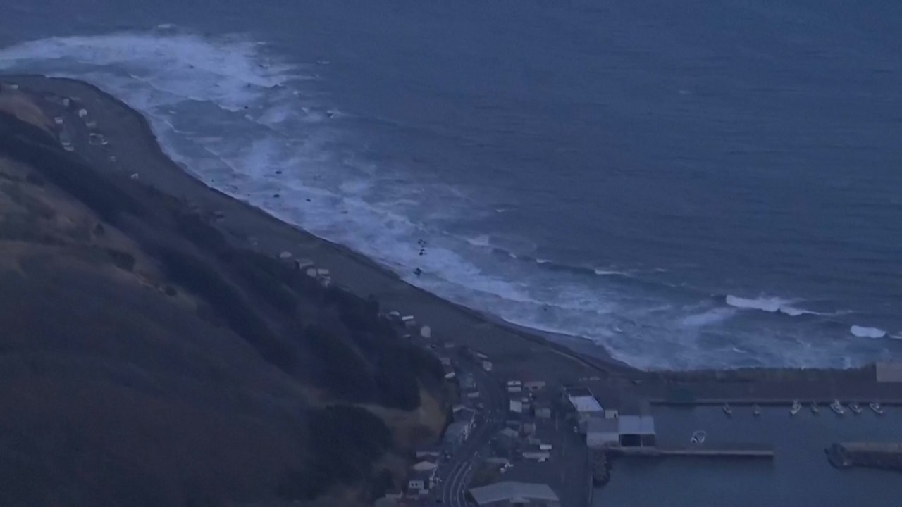 Alerta de Tsunami en Japón por un terremoto de magnitud 7,5