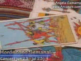 Horoscopo Cancer del 8 al 14 de junio 2008 - Tarot