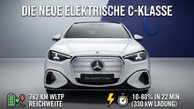Mercedes C 400 4Matic EQ Opalite White: 762 km Reichweite!
