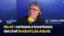 Entrevista a Andoni Luis Aduriz, chef de Mugaritz (Gastro SER)