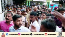 പൊലീസ് ബസ് തടഞ്ഞ് BJP പ്രവർത്തകർ; ജനറൽ ആശുപത്രിക്ക് മുന്നിൽ വീണ്ടും സംഘർഷം
