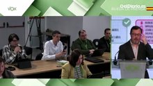 El portavoz de Vox, sobre los gritos racistas de "mona" contra Delcy Rodríguez- "Yo entiendo todos los cánticos"