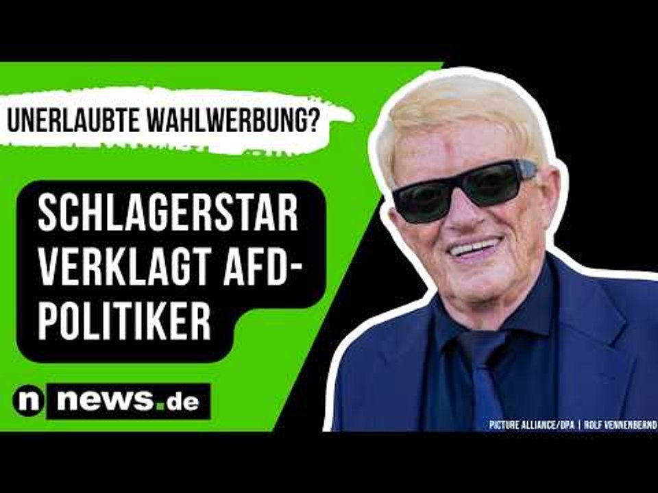 Heino: Unerlaubte Wahlwerbung? Schlagerstar verklagt AfD-Politiker