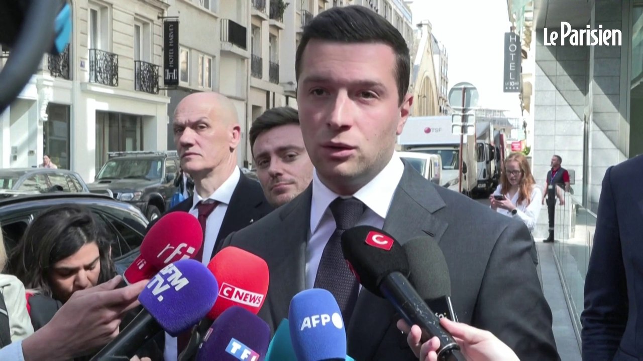 Bardella défend le « redressement de l'économie française »