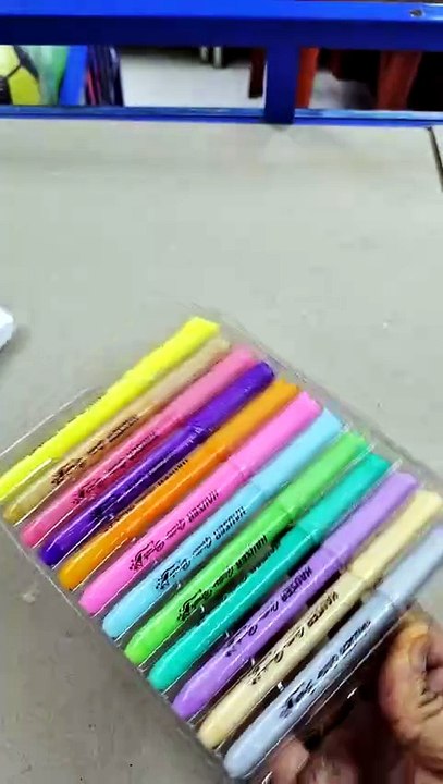 Hauser Germany Glitter Brush Pens Review ✨ 12 Shades Unboxing | Best Brush Pens for Art & Craft?