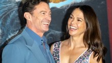Hugh Jackman und Sutton Foster verliebt auf dem roten Teppich