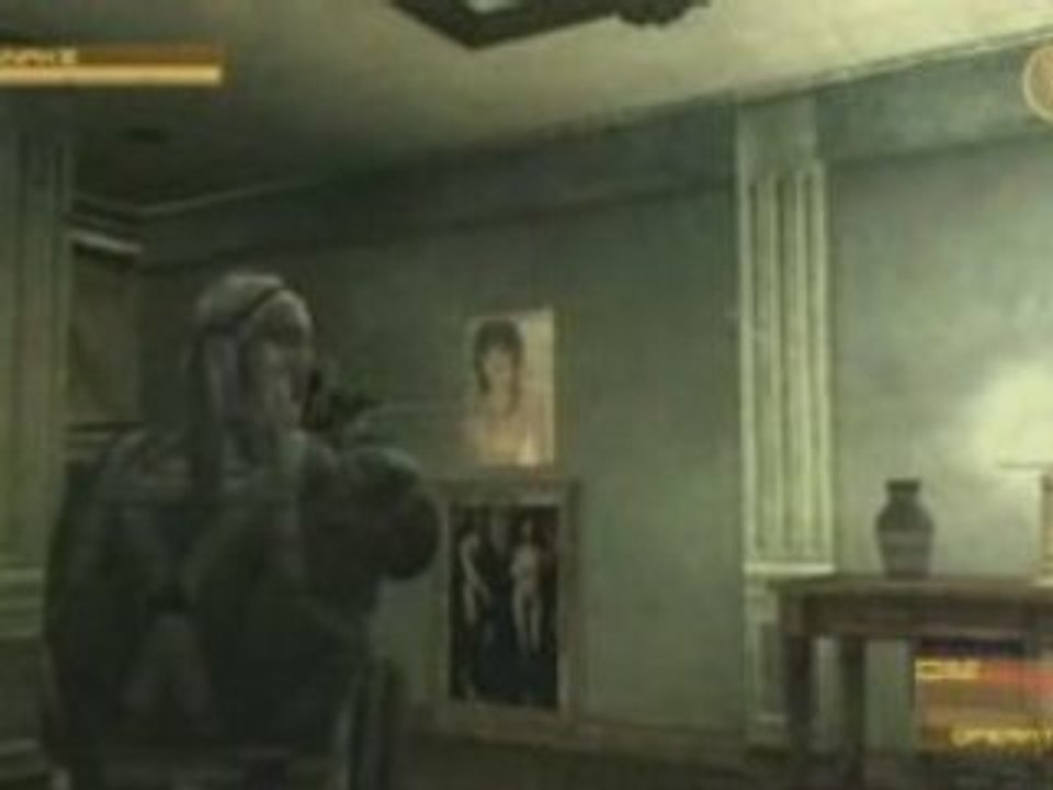 Metal Gear Solid 4 le dessous des tableaux