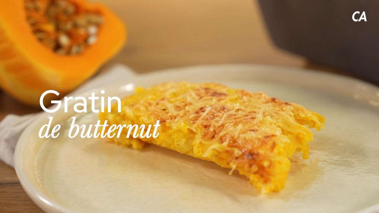 gratin de butternut