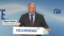 Miguel Tellado: "No hay ningún extranjero que viva en España legalmente será discriminado"