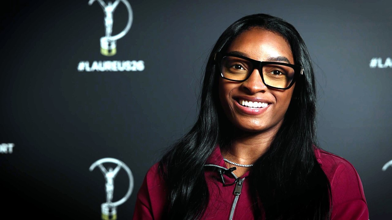 Simone Biles speaks to MARCA ahead of the Laureus World Sports Awards